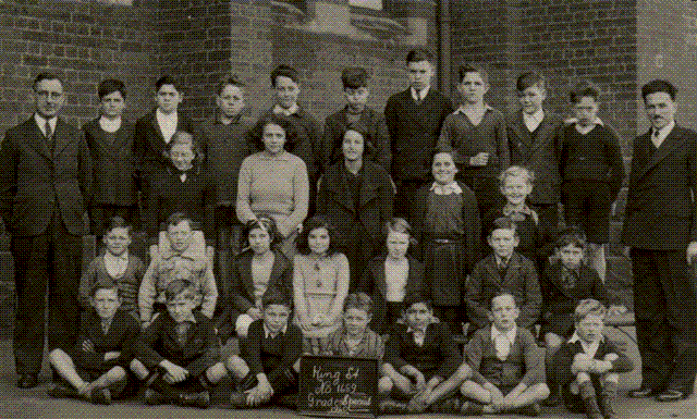 King Street School Special Grade 1940