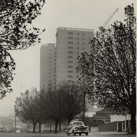 Canning Street High Rise Flats Construction