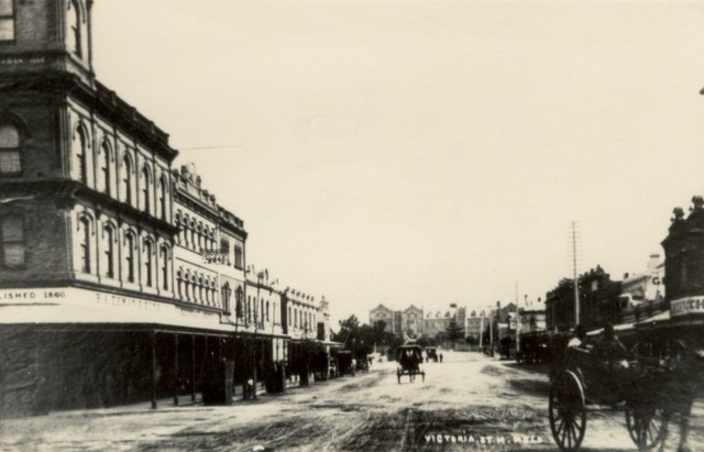 Victoria Street looking toward West