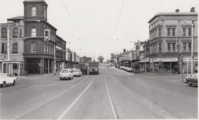 Victoria Street at corner of Leveson Street