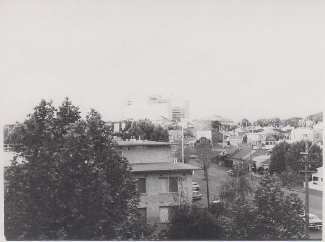 Elevated View from Curzon Street and O'Shanassy Street Corner, looking towards Parkville