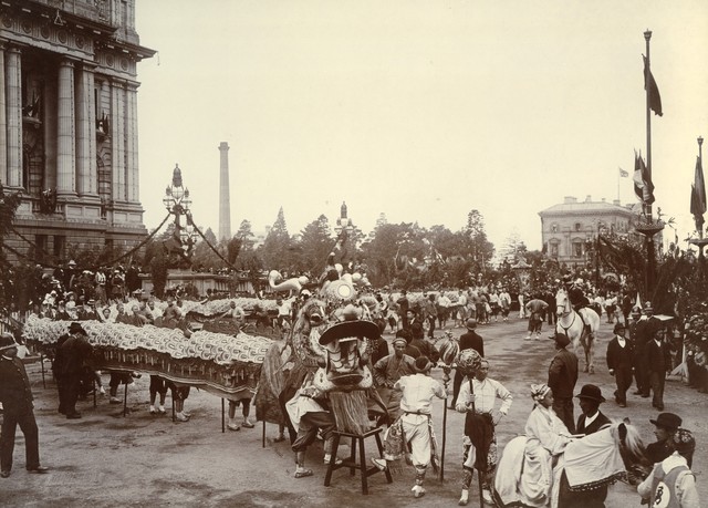 Australian Federation Royal Visit 1901 - The Chinese Procession