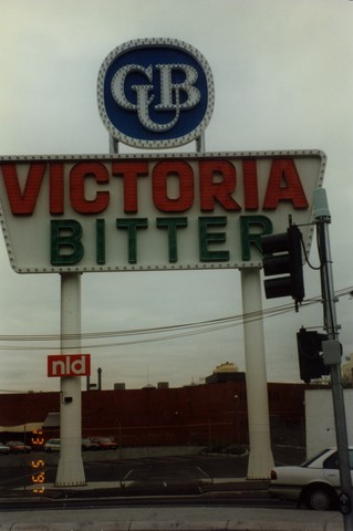 Victorian Bitter sign