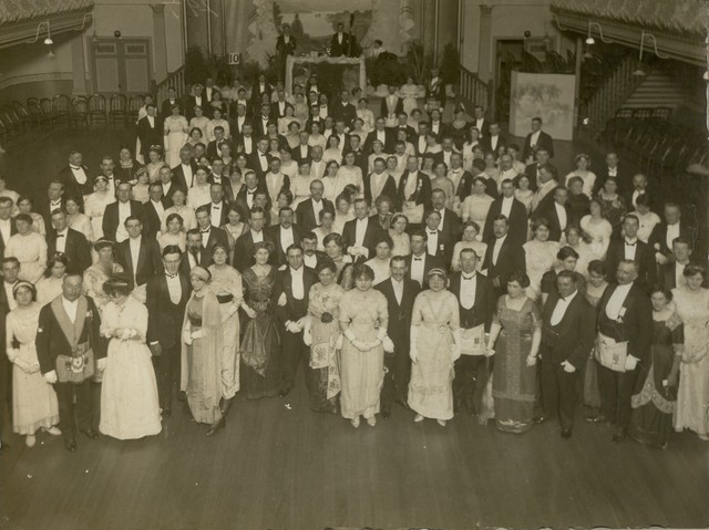 Ray Mead Collection Masonic Ball Harold Mead & Sid Gorem