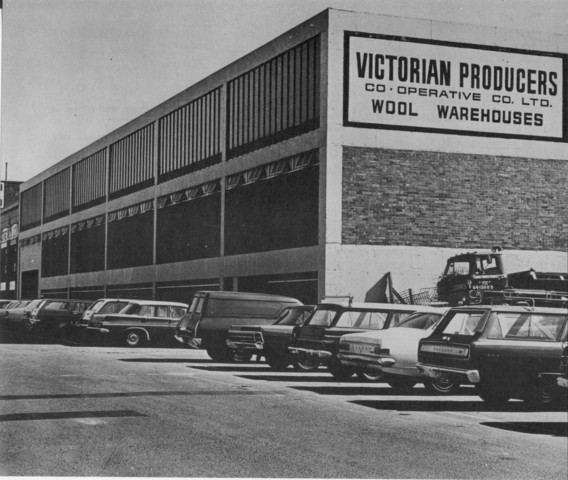 Victorian Producers Co-operative Wool Warehouses Mark Street