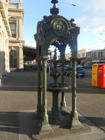 Under 18 04a present: Drinking fountain, Errol Street, North Melbourne