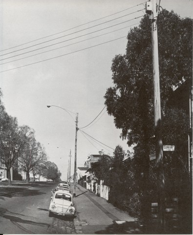 Corner of Curran and Dryburgh Street