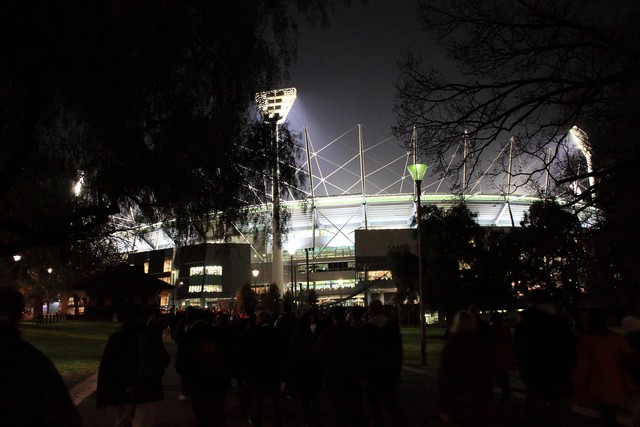 061present:  Panoramic View of the MCG, East Melbourne