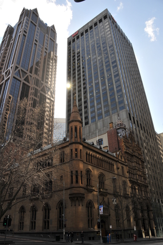 095 present: Collins and Queen Streets, Melbourne