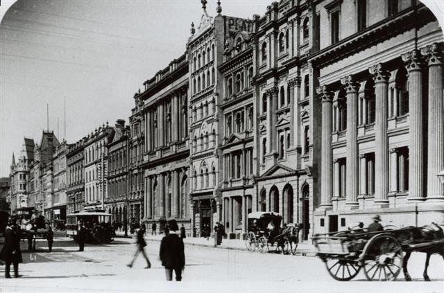 101 past: Banks on Collins Street, Melbourne