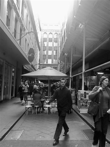 125 present: Degraves Street, Melbourne