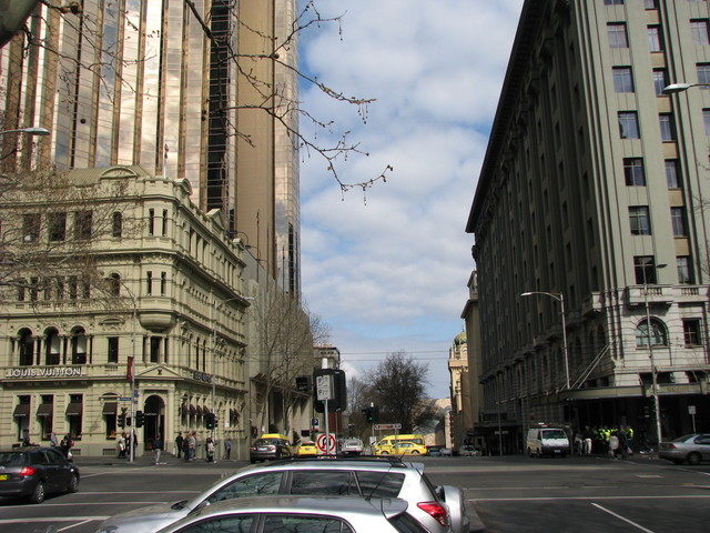 139 present: Cnr of Collins and Russell Streets, Melbourne