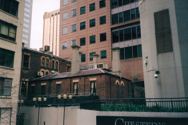 044 present: Rear View 83 Collins Street, Melbourne