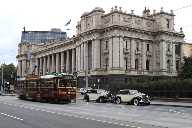 071 present: Parliament House, Spring Street, Melbourne