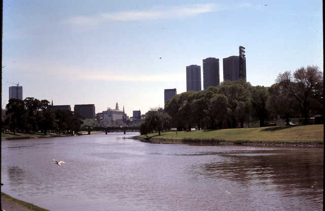 143 past: View of Melbourne from the Yarra