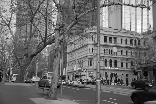 109 present: Corner of Collins and Russell Streets