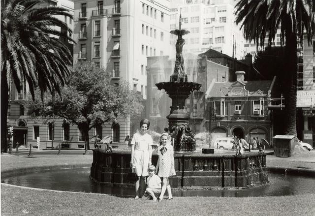 108 past: Spring Street Fountain, Melbourne