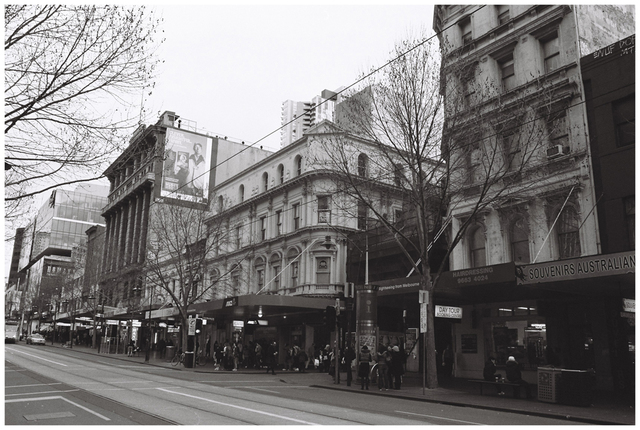 082 present: Swanston Street, Melbourne