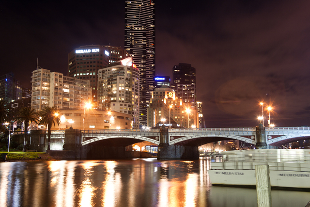 080 present: Princes Bridge, Melbourne