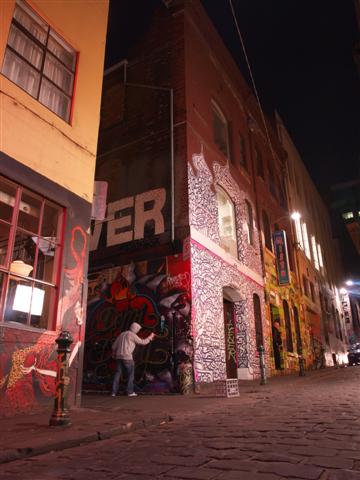 074 present: Hosier Lane, Melbourne