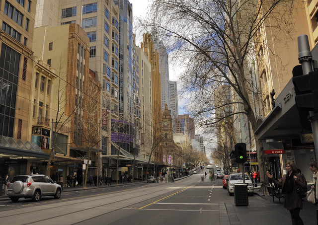 070 present: Collins Street, Melbourne