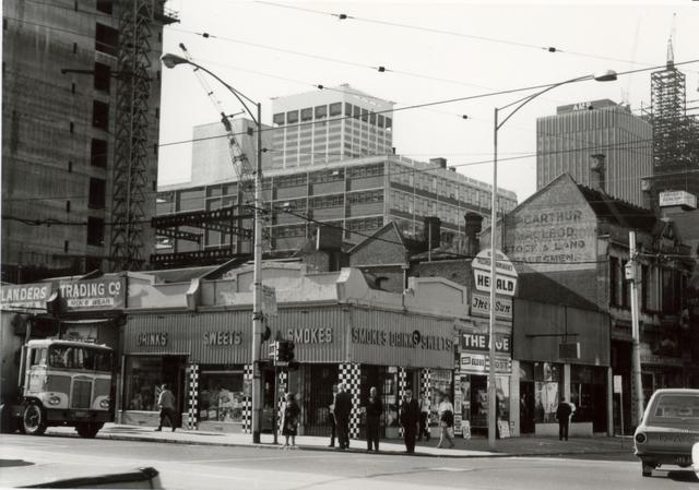 041 past: Corner of Collins and Spencer Streets, Melbourne