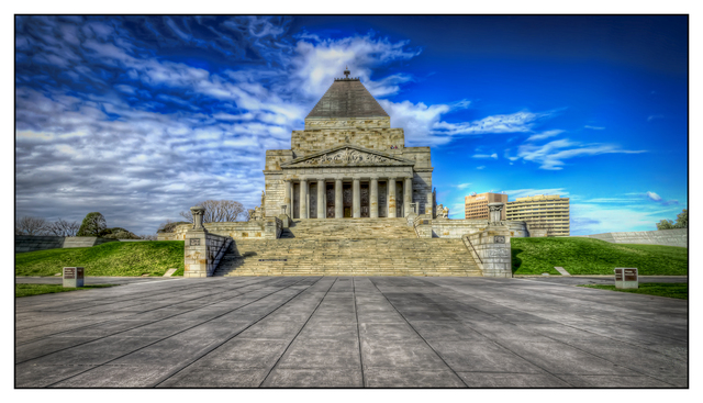 020 present: Shrine of Remembrance, Melbourne