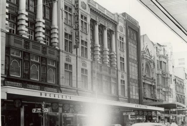 011 past: Buckley's David Jones, Melbourne