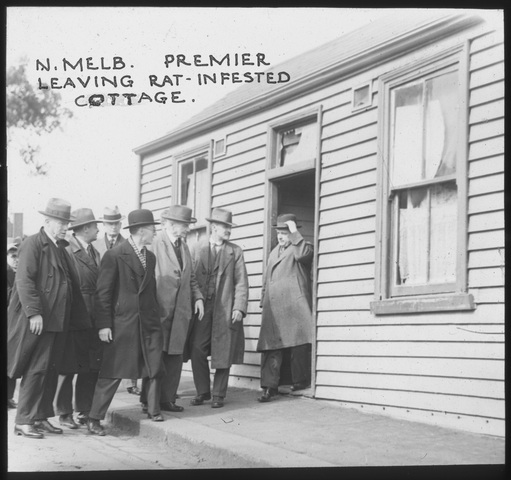 Premier Albert Dunstan leaves rat infested cottage