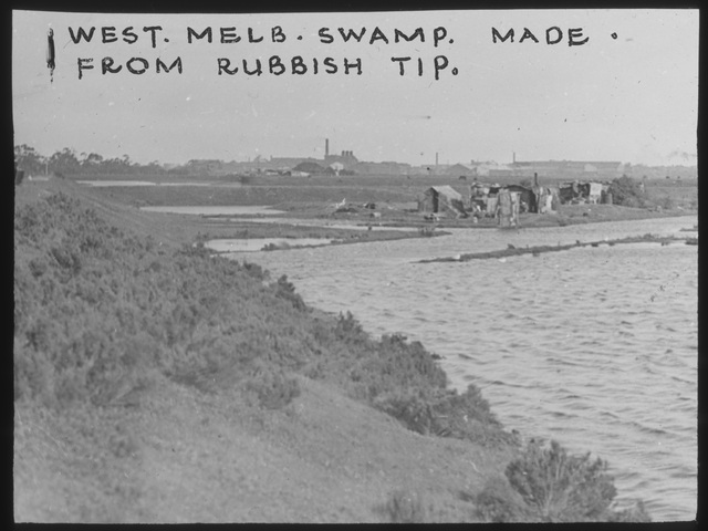 West Melbourne swamp made from rubbish tip