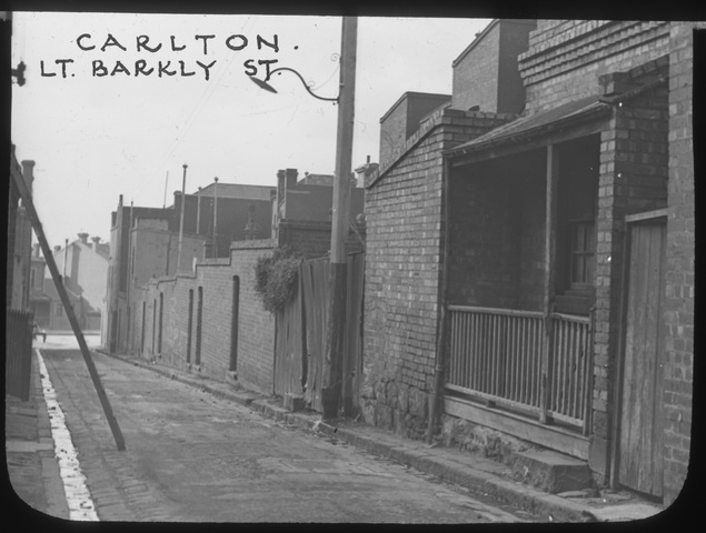 Carlton Slum Lt Barkly Street