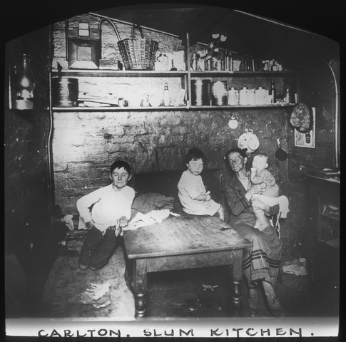 Carlton slum kitchen