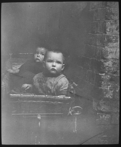 Children in Carlton slum area