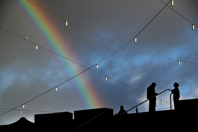 'Light on Fed Square'