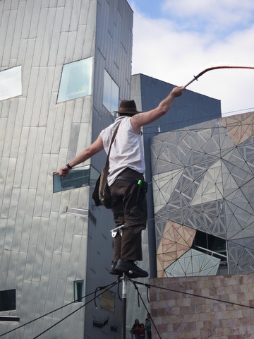 'Indiana Jones vs Federation Square'