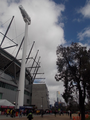 'Eureka Tower Seen From MCG'