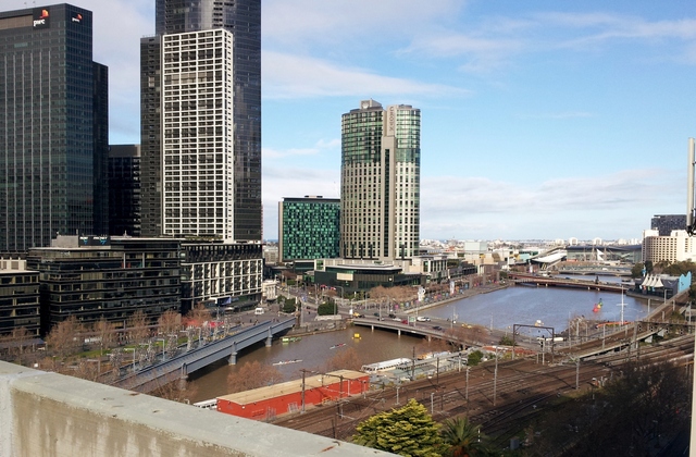 'Melbourne from the air'