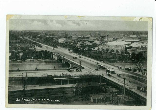 St. Kilda Road, Melbourne (front)