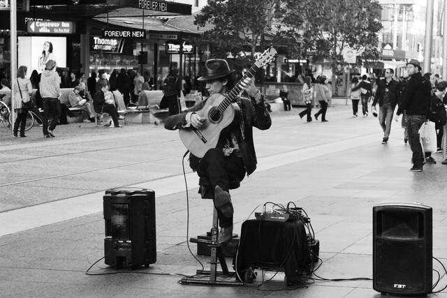 'Becoming one with the music'