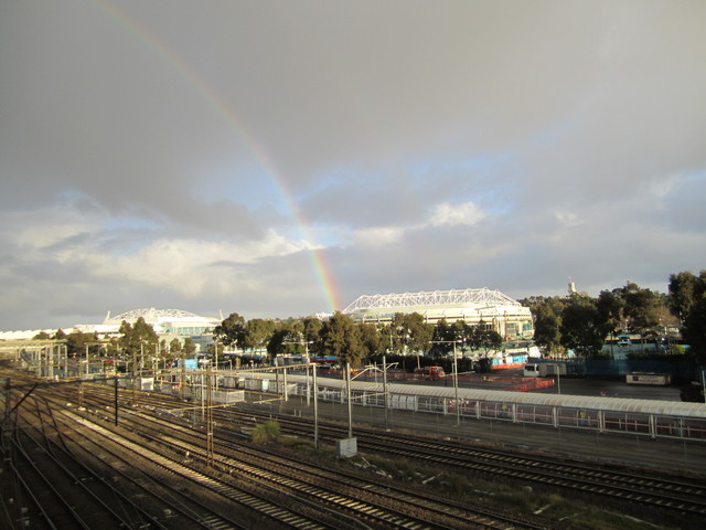 'Sporting a Rainbow 1'