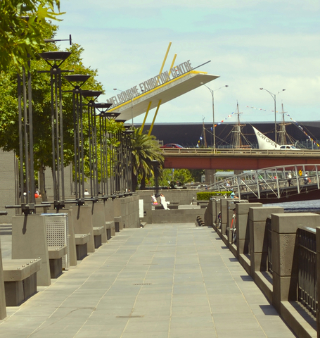 'View of Melbourne Exhibition Centre'