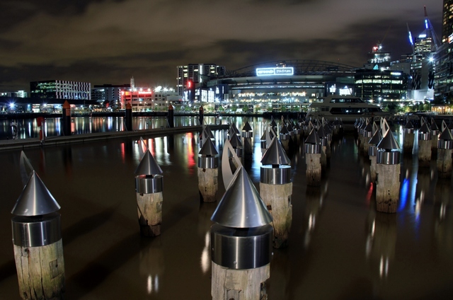 'The Old Docklands meets the New'
