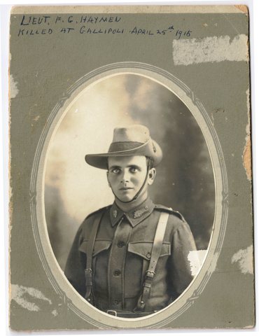 Lieut. F. G. Haymen