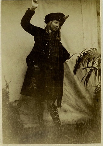 Sylvia in national costume