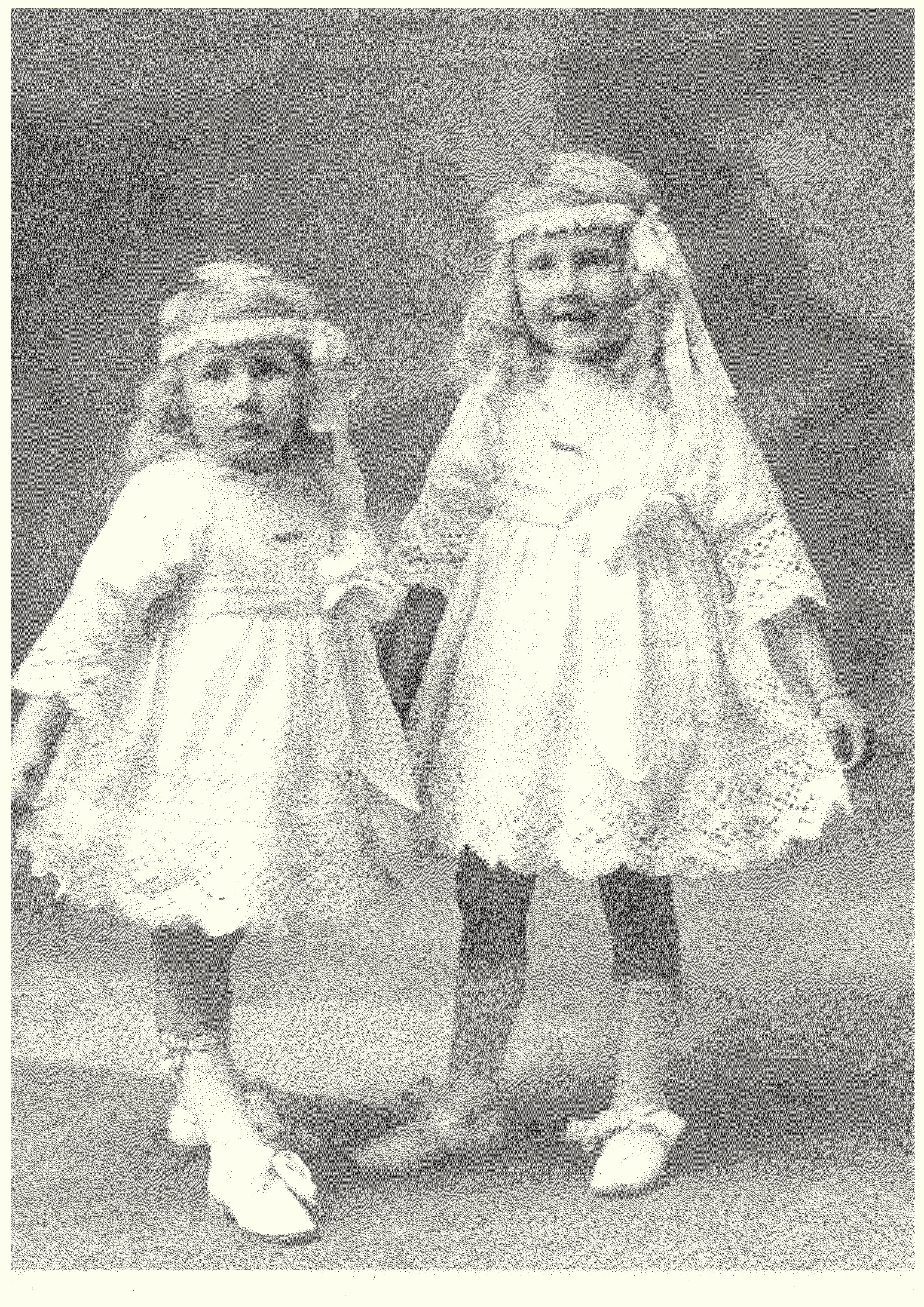 Sylvia & Thelma as young children