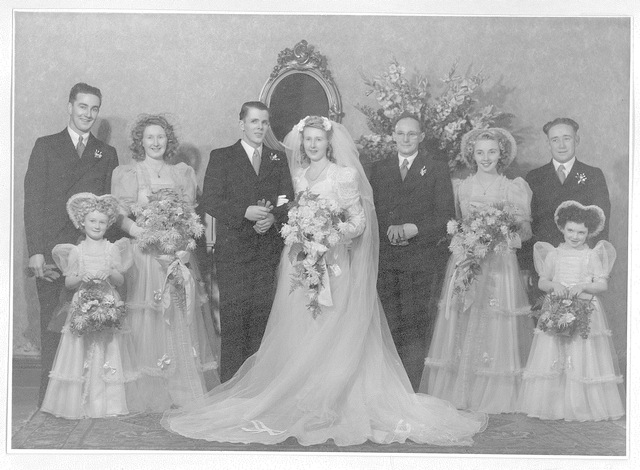Wedding x2 of Sylvia Skerry