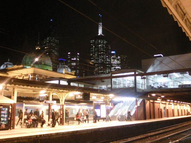 'Dark night Melbourne'
