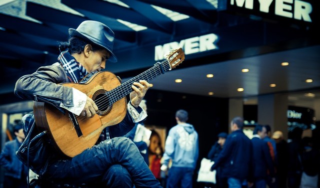 'Locked in the music'