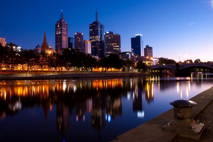 'Melbourne in an Early Moment'