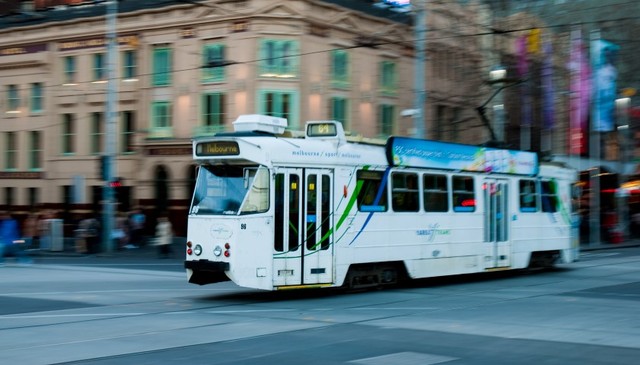 'Melbourne in a Moving Moment'